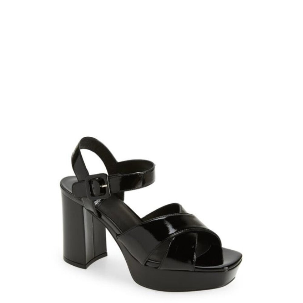 Jeffrey Campbell Women's Amma Platform High Block Heel Sandals